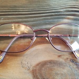 Safilo Elasta Rose Colored Eyeglasses